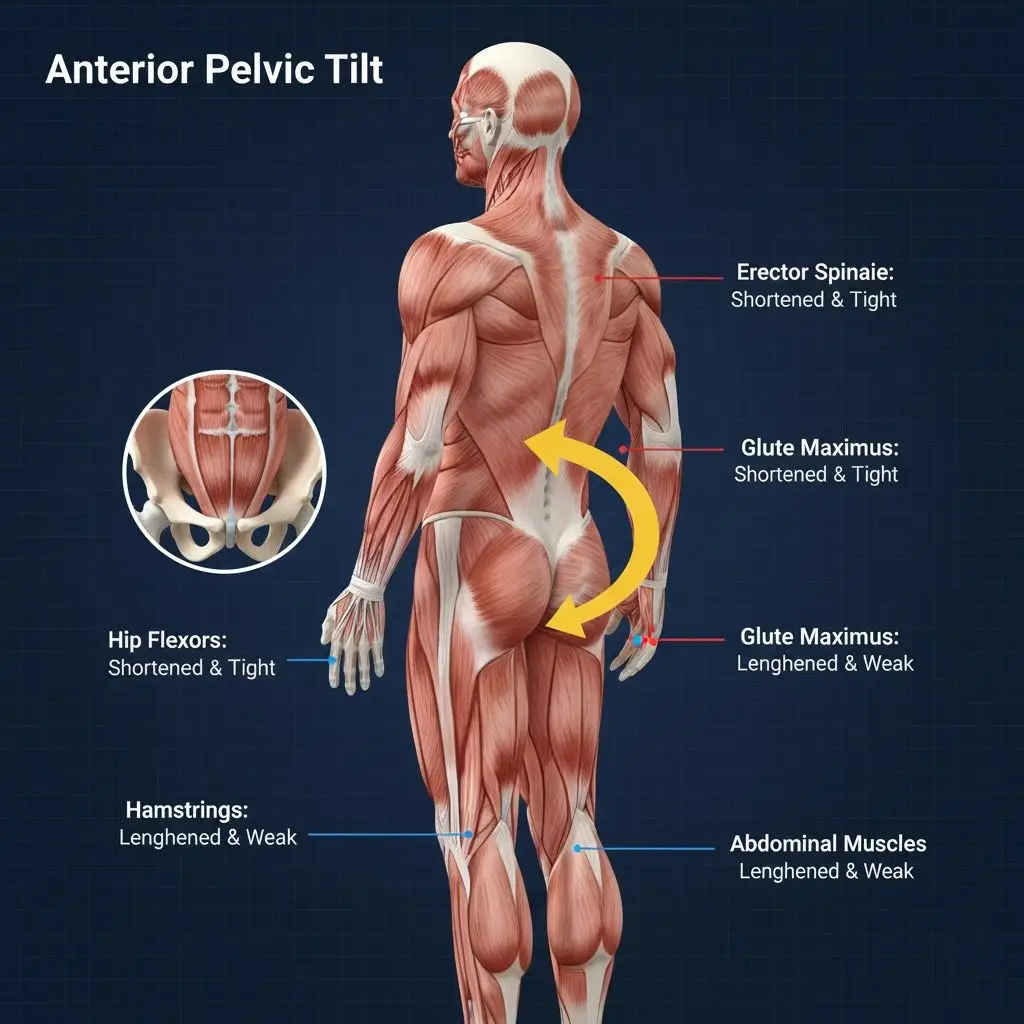 anterior pelvic tilted photo