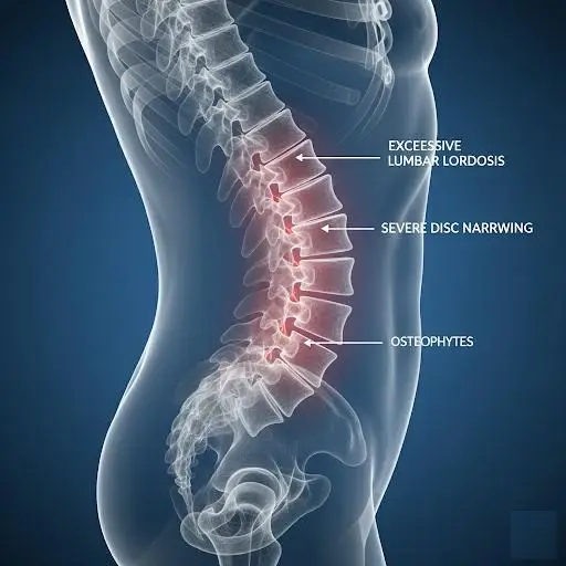 lumbar lordosis photo