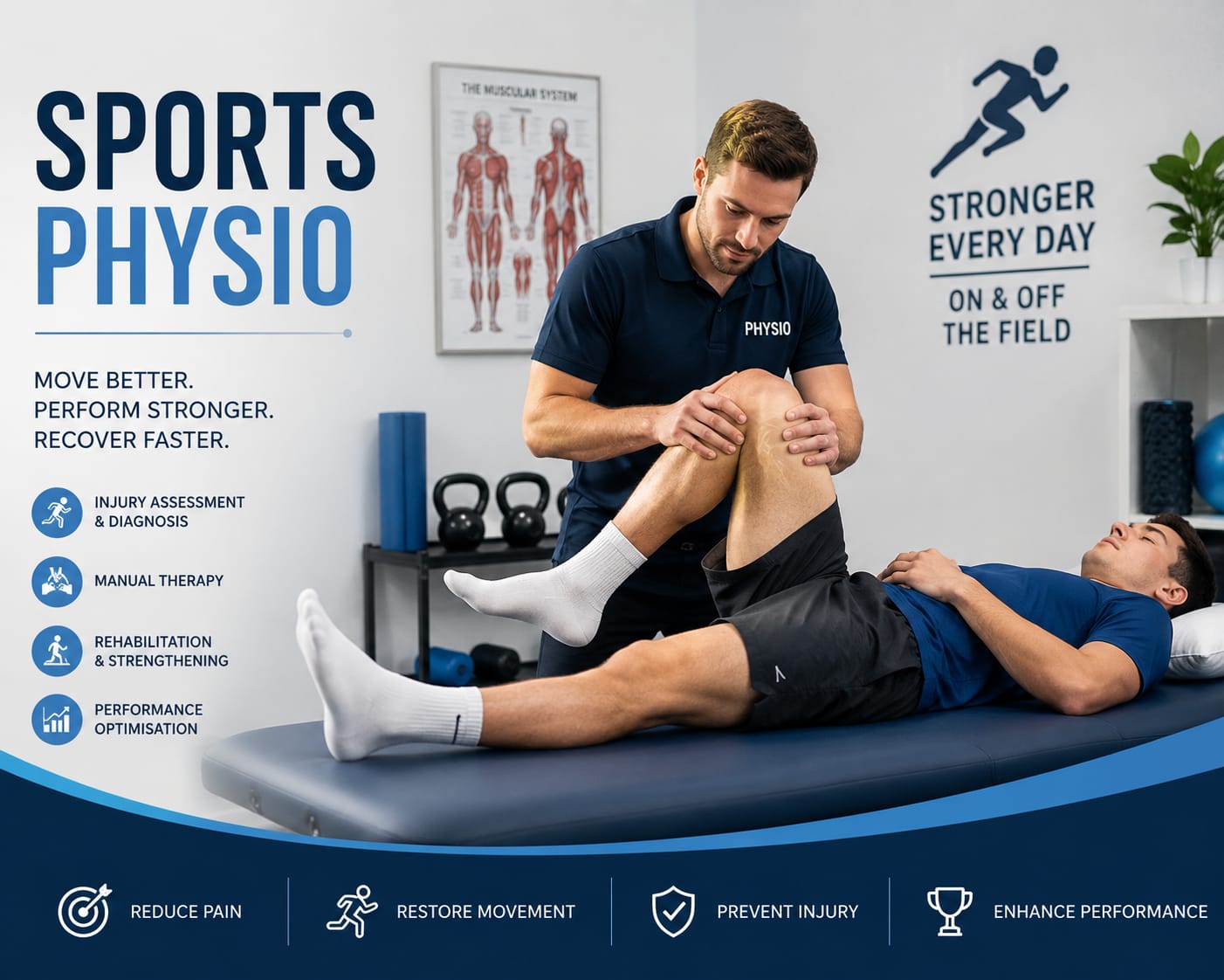 Therapist performing Sports Massage Therapy