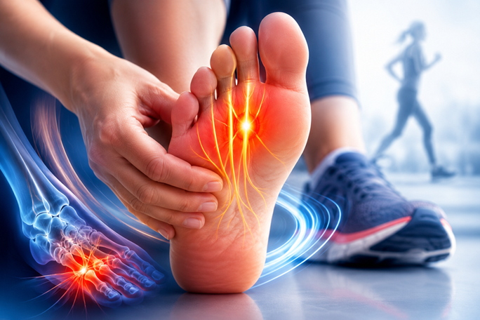 Foot pain assessment for Morton's Neuroma at Tam Physio & Rehab