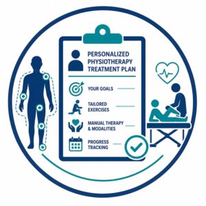 Icon illustrate personalized treatment plans for every patient at Tam Physio & Rehab Clinic Sharjah