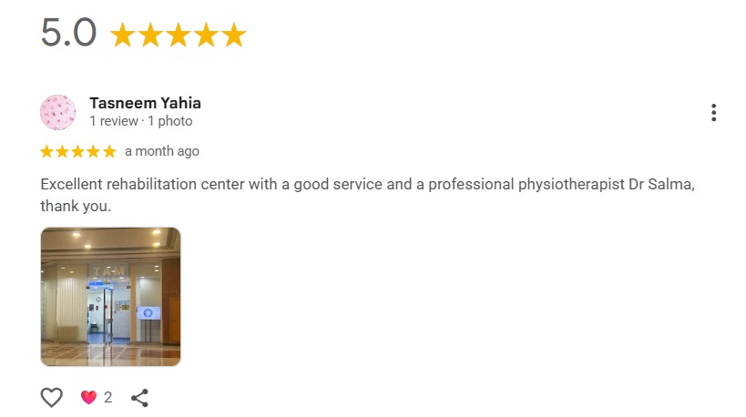 Conditions We Treat | Physiotherapy & Rehabilitation Clinic in Sharjah | TAM Physio & Rehab 19 satisfied customer reviewd 5* after treated at Tam Physio and rehab Clinic Sharjah