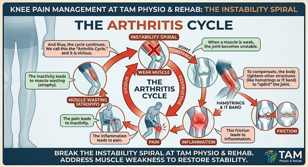 ArthritKnee joint and is Cycle