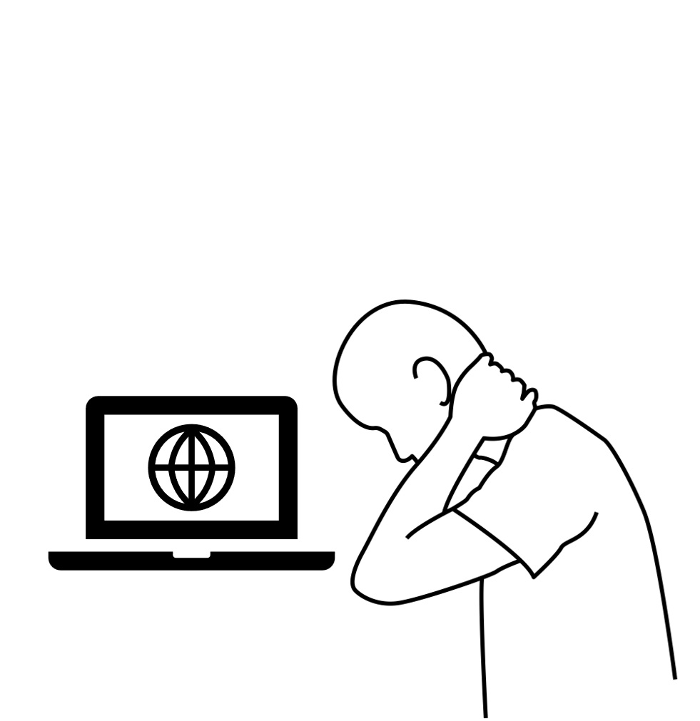 Neck Pain while working on a computer