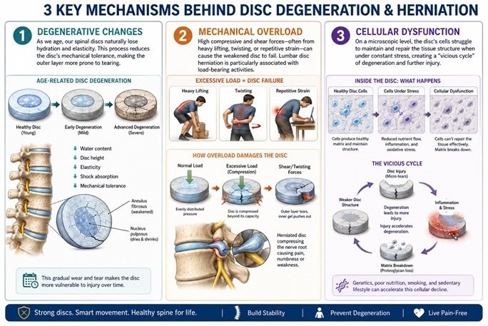 Understanding the Causes of Disc Herniation