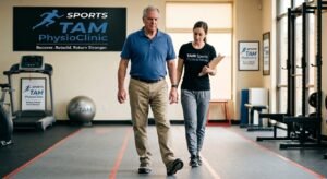 Gait Analysis of Stroke Patient at TAM Physio Rehab Sharjah UAE