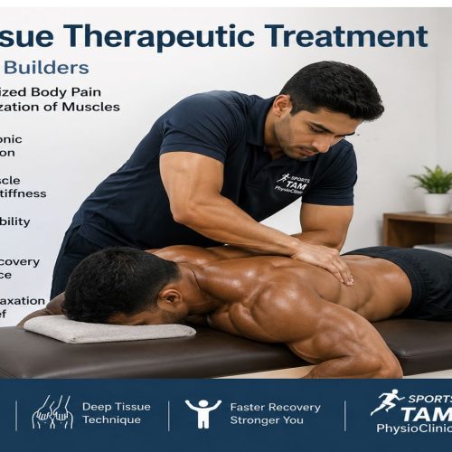Our Story 8 Physiotherapist performing deep tissue release treatment